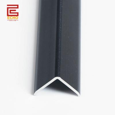 China 15mm Matte Schwarz Außen Ecke Fliesen Trim Aluminium Randschutz Trim zu verkaufen