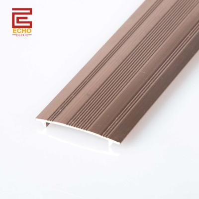 China Home Entry Bathroom Doorway Floor Transition Strips 3m Aluminium Anti Slip for sale