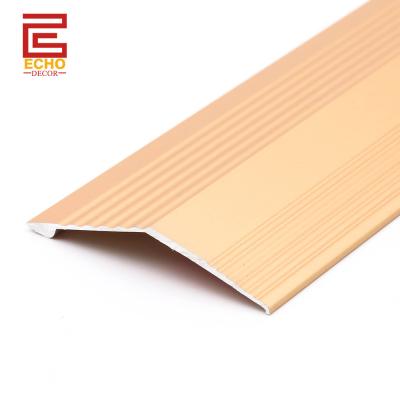 China Self Adhesive Ramp Transition Strip Non Slip Aluminium Floor Cover Strip for sale