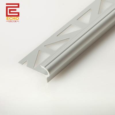 China Metal Bendy Bullnose Escada Borda Trim 12mm azulejos escada Trim Tread à venda