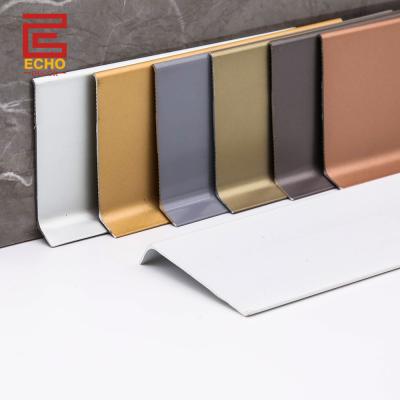 China Flexible Skirting Board Profiles Baseboard Molding Covers 4 Inch For Interior Walls for sale