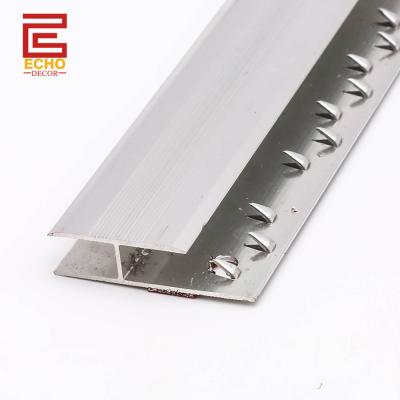 China Tapete de piso Trim Metal Cover Largo Tapete para azulejos Trim Transition Strip à venda