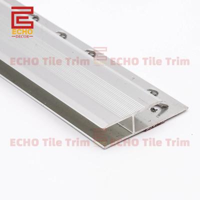 China Flexible Laminate To Carpet Trim Metal Joiner Transition Strip 3m for sale