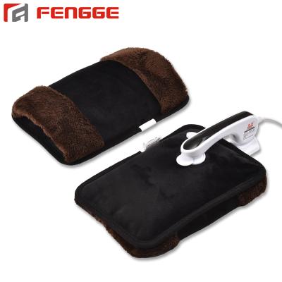 China Rechargeable FLANNEL Hand Warmer Heat Pack Electric Hot Water Hot Bag With Hand Cover for sale