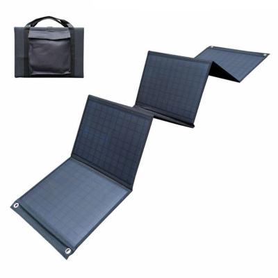 China 12V24V48V60V72V 80w 100w 120w 200w 300w Waterproof Collapsible Foldable Camping Folding Solar Panel Bag Solar Panel Cover for Rv Caravon for sale