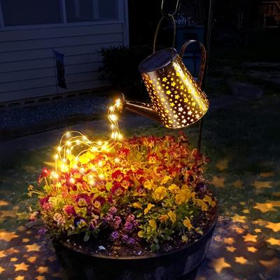 China Garden for Table Deck Yard Lawn Patio Pathway Solar Watering Box with Decor Outdoor Waterproof Star Lights Solar Garden Lights for sale