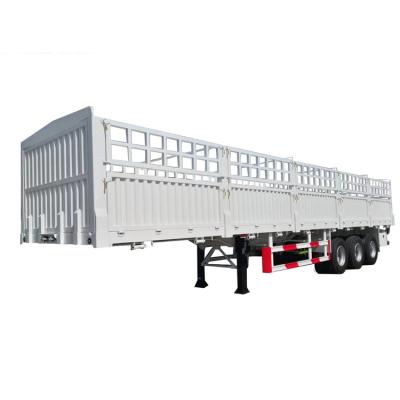 China New 3 Axle Barrier Semi Trailer Barrier Semi Trailer Transport Cargo Barrier Semi Trailer Truck Trailer China factory direct sales at a low price for sale