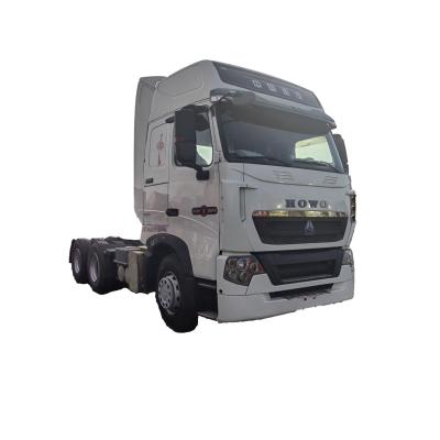 China China factory direct sale HOWOT7H tractor 10 wheel diesel tractor truck 7585x2496x3850mm for sale