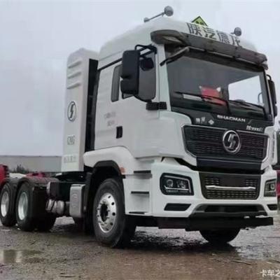 China Factory direct sale shacmanCNG pull truck methane pull truck 430HP for sale with low price 7425x2500x3110 for sale