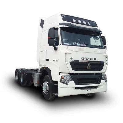 China Chinese factory directly sells Uzbekistan HOWOT7H CNG Traction Truck 430HP Methane Traction Truck 7585x2496x3850mm for sale