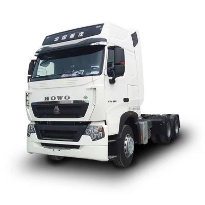 China Sinotruk HOWOT7H CNG Traction Truck 430HP 440HP Methane Traction Truck 7585x2496x3850mm for sale