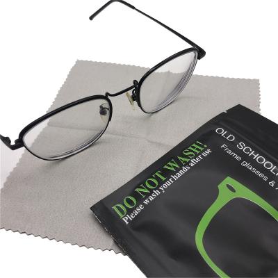 China Separate Packing Anti Fog OEM Microfiber Anti Fog Goggles Cleaning Cloth for sale