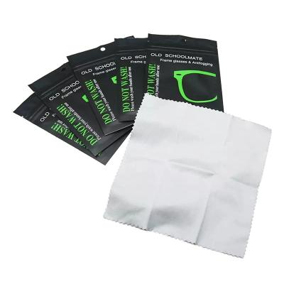 China Custom Anti Fog Maker Anti Fog Cleaning Cloth Logo Glasses Cleaning Cloth for sale