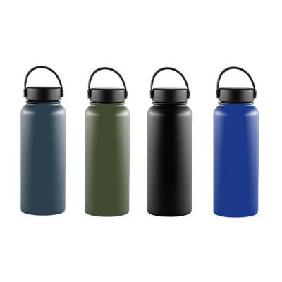 China Sustainable Custom Logo 32oz Drink Bottle Double Wall Stainless Steel Thermal Vacuum Insulated Water Bottle for sale