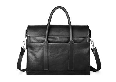 China Business Style 15.6 Inch Laptop Messenger Bags With Removable Shoulder Strap for sale