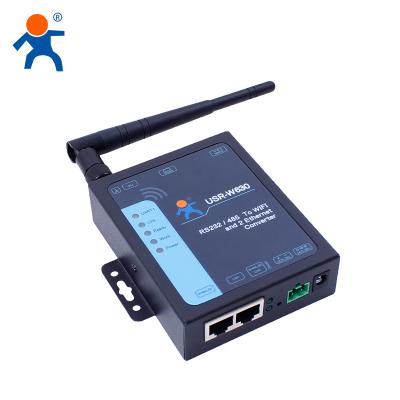 China USR-W630 Industrial IOT Serial to WIFI and Ethernet Converter supports two ethernet ports, modbus RTU for sale