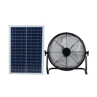 China High Quality ABS+Iron Solar Fan Chargeable Amazon Best Seller Solar Table Fan Solar Fan for sale