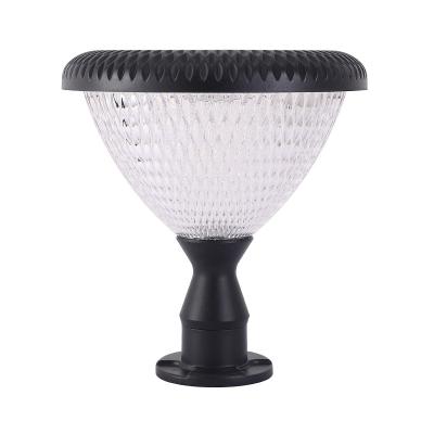 China High Quality Plastic Solar Wholesale Solar Outdoor Solar Yard Lights UV Building Post Pillar ABS Anti - UV Building Solar Light for sale