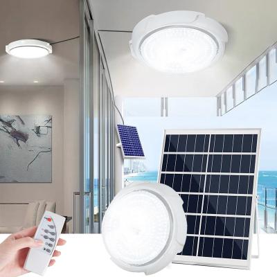 China Factory direct indoor solar garden ceiling light with remote control solar light lamp for home indoor solar light house indoor for sale