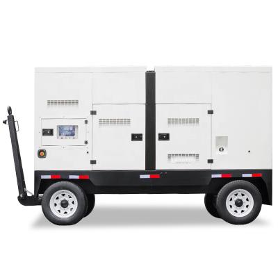 China New 250kva mobile type diesel generator set for primary use powered by FAWD engine CA6DL2-30 WP-F200GF for sale