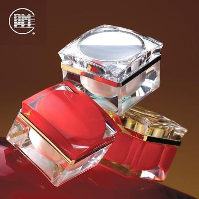 China Ha-series of PMMA/PP/PE: square acrylic jar for sale