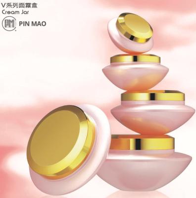 China Skin Care Cream V-Series: Plastic Cosmetic Acrylic Cream Jar for sale