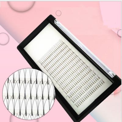 China Premade Natural Soft Long Stem Fans Single Lash Extention Set Pre Made Volume Individual Eyelashes for sale