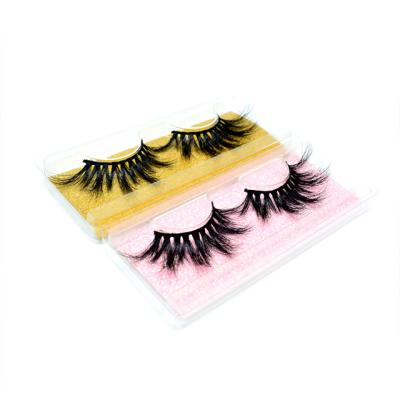 China Cheap Price Soft Natural Colorful Eyelashes 8-19MM Tape Thick Faux Mink Color Eyelash Strips for sale