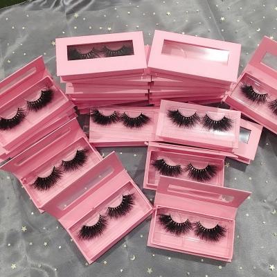 China Mink Eyelashes Natural Look 10-12mm Soft Cotton Tape 3D Fluffy Vegan Mink Lashes New Nature Styles 3D Shorts for sale