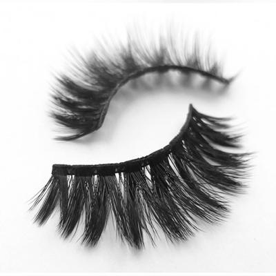 China Natural Hot Selling Long False Eyelash Synthetic Lashes 3D Eyelashes Silk Silk Eyelash Seller for sale