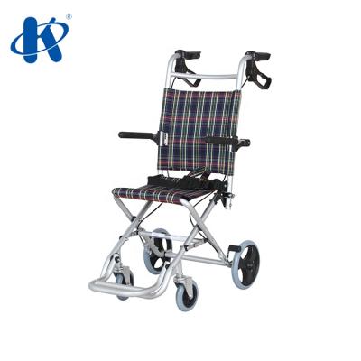 China Foldable and Portable Travel Aluminum Light Weight Alone 8kg Modern Design Wheelchair Portable Travel Wheelchair Made in China for sale