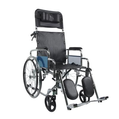 China Kaiyang KY903GC 90~180 Degree Extended Wheelchair Good Quality Steel Manual Wheelchair KY903GC-46 Backrest Excellent for sale