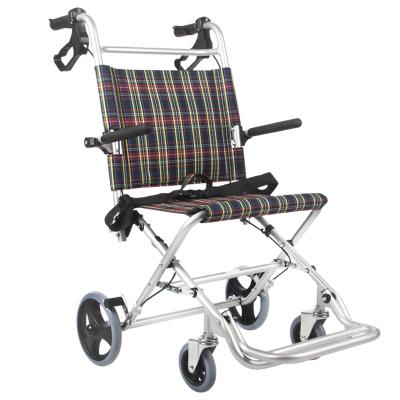 China Portable Traveling Chinese Manufacturer Aluminum Wheelchair Kaiyang KY9001-36 Foldable And Portable Traveling Light Weight 8kg Alone Made for sale