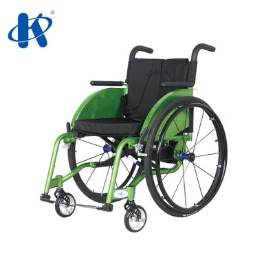 China Kaiyang KY723L Aluminum Manual Wheelchair Leisure Wheelchair Lightweight Aluminum Manual Type Sports Wheelchair KY723L for sale