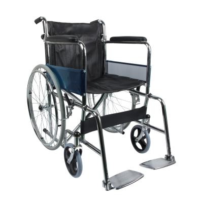 China Kaiyang Standard Steel Wheelchair Best Selling Products Price Cheap Standard 809F Chromed Steel Frame Manual Wheelchair for sale