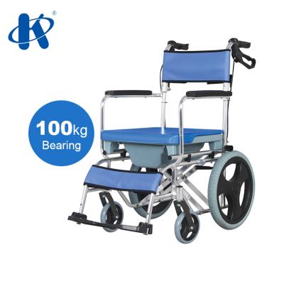 China chest of drawers & Aluminum Frame Commode Wheelchair KY606LAY-42 Shower And Shower Wheelchair PVC/PU Seat Bathroom Commode Commode Wheelchair for sale