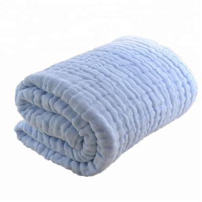 China Hot Sale 100% Organic Cotton Baby Muslin QUICK DRY Wrap Blanket for sale