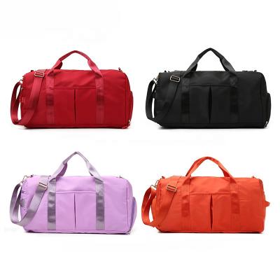 China Women Waterproof Customized Multi Functional Large Capacity Travel Gym Bag For Camping Outdoor Waterproof Fleece Gym Waterproof Bag for sale