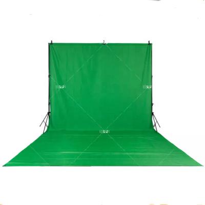 China Factory Supply Green 3x3m Photography Cotton Screen Chromakey Muslin Background Cloth Backdrop Customization Accepted for sale