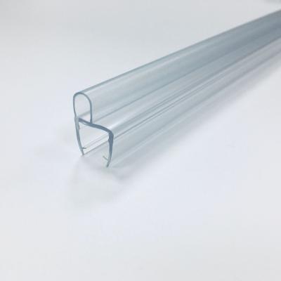 China Modern Bathroom Accessories Pour Slatted Door Glass Window Seal Door Seal Rubber Strips For 6/8/10/12 Mm Glass Door for sale