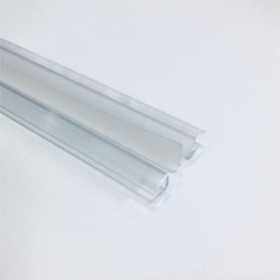 China Modern custom manufacture transparent clear door glass waterproof sealing strip for bathroom accessories for sale