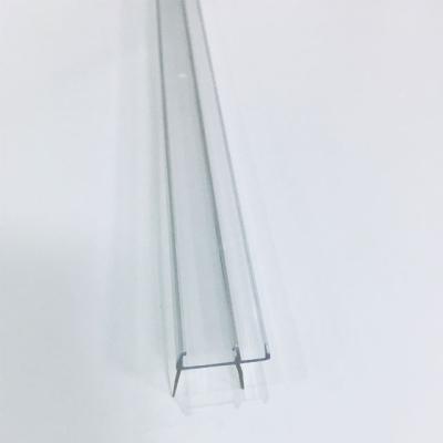 China Modern Custom Clear PVC Shower Door Sealing Plug Dust Stopper Door Seal Strips For Bathroom Accessories for sale