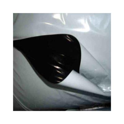 China Factory Direct Plastic Double Side Silage Resistance Moisture Proof Pakistan White And Black Tear Film For Building for sale