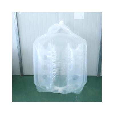 China Food Grade Bulkhead Container Bags Liner PE Baffled Bags Plastic Materials for sale