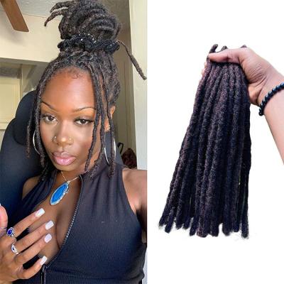 China Wholesale Remy Brazilian Locs Afro Kinky Crochet Braid Hair Afro Curl Hair Dreadlocks Extensions Bulk Dreadlocks Location for sale