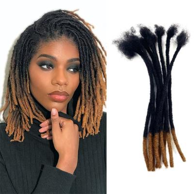 China Dreadlocks Hair Extensions Microlocks Sisterlocks Hair Extensions Whosale Price Loop Afro 100% Handmade Full (0.4cm Width) for sale