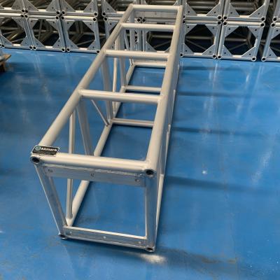 China Convenient View Truss Aluminum Structure Screen Show DJ Concert Event Stage Lighting Square Box Audio Screw Bolted Truss for sale