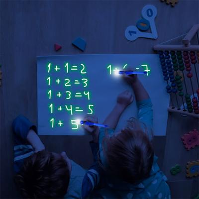 China Eye Protect Dropshipping LED Glow In The Dark With Light Kids Drawing Board Educational Developing Toys Or Drafting Practice Painting for sale