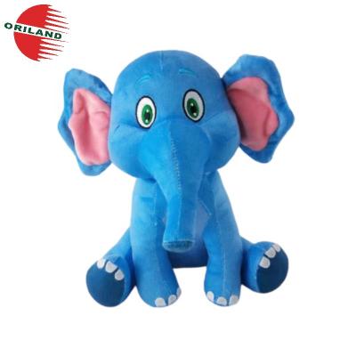 China High Quality Eco-Friendly Recycled Eco-Friendly Polyester RPET Plush Elephant Stuffed Toy for sale