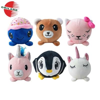 China Relieve Stress Memory Foam Stuffed Mini Cute Soft Plush Stress Ball Squishy Animal Toys for sale